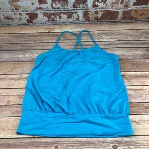 Lorna Jane Blue Tank Top szM